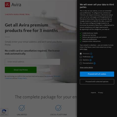 avira free trial 3 months.